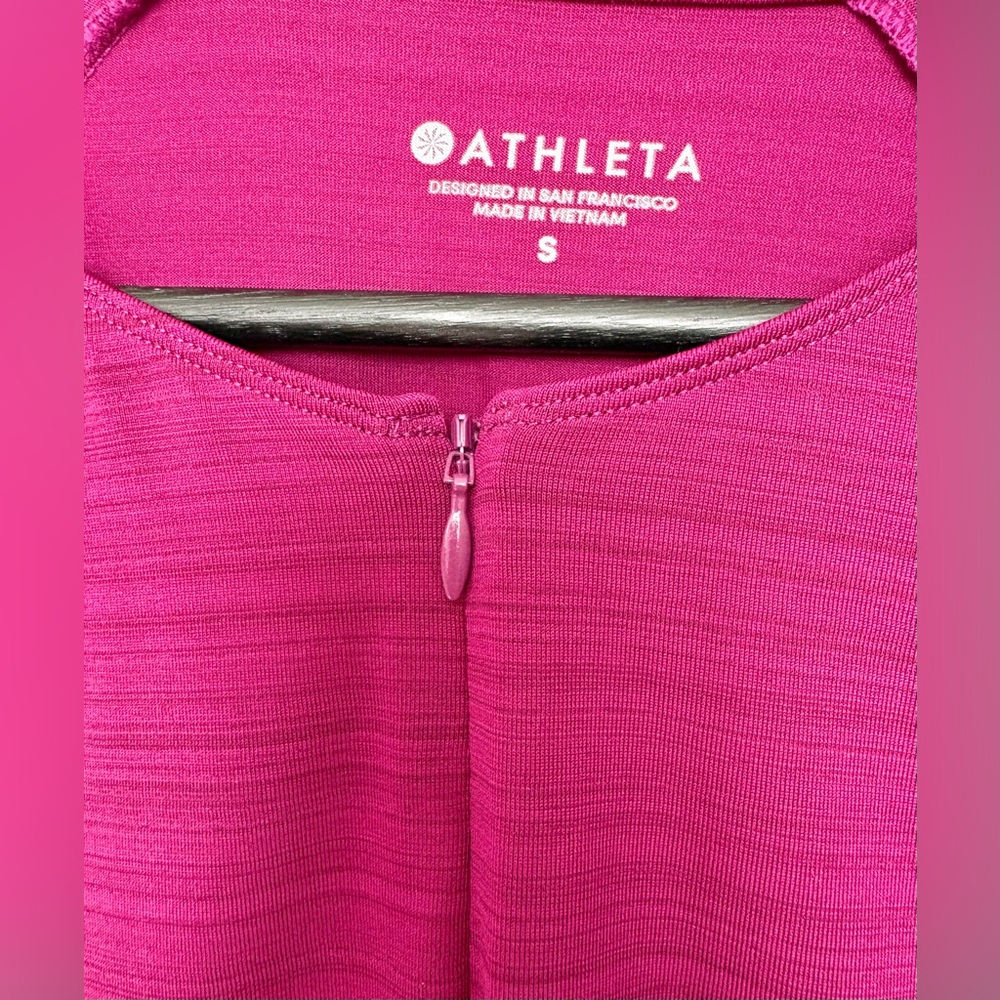 Athleta Women’s Half Zip Pullover Long Sleeve UPF 50+ Size S Sku#94 - Picture 4 of 8